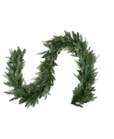 Northlight Pre-Lit Washington Frasier Fir Artificial Christmas Garland-Clear Lights