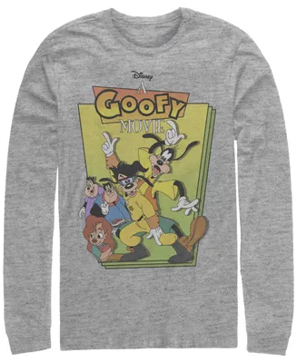 Fifth Sun A Goofy Movie Goof Cover Men's Long Sleeve Crew Neck T-shirt