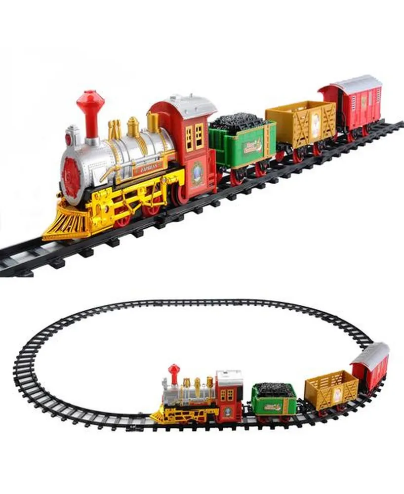 Northlight Battery Operated Lighted and Animated Christmas Express Train Set with Sound