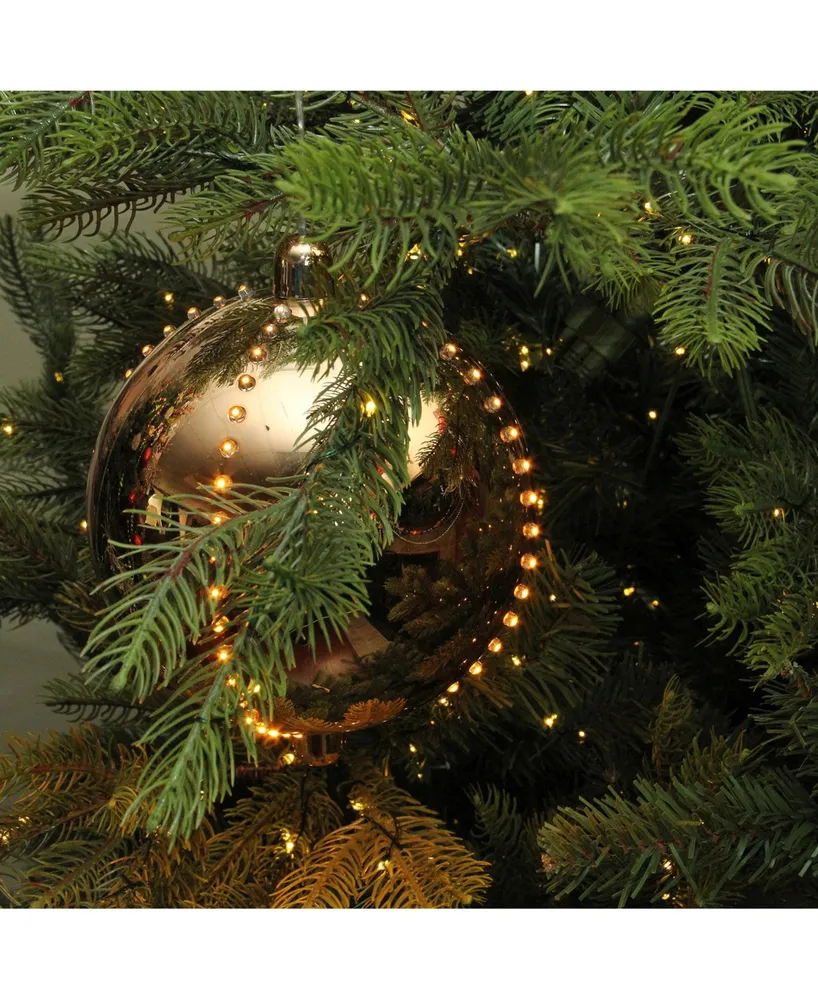 Northlight Led Lighted Copper Cascading Sphere Christmas Ball Ornament