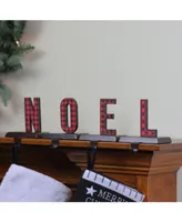 Northlight Buffalo Plaid Noel Christmas Stocking Holder