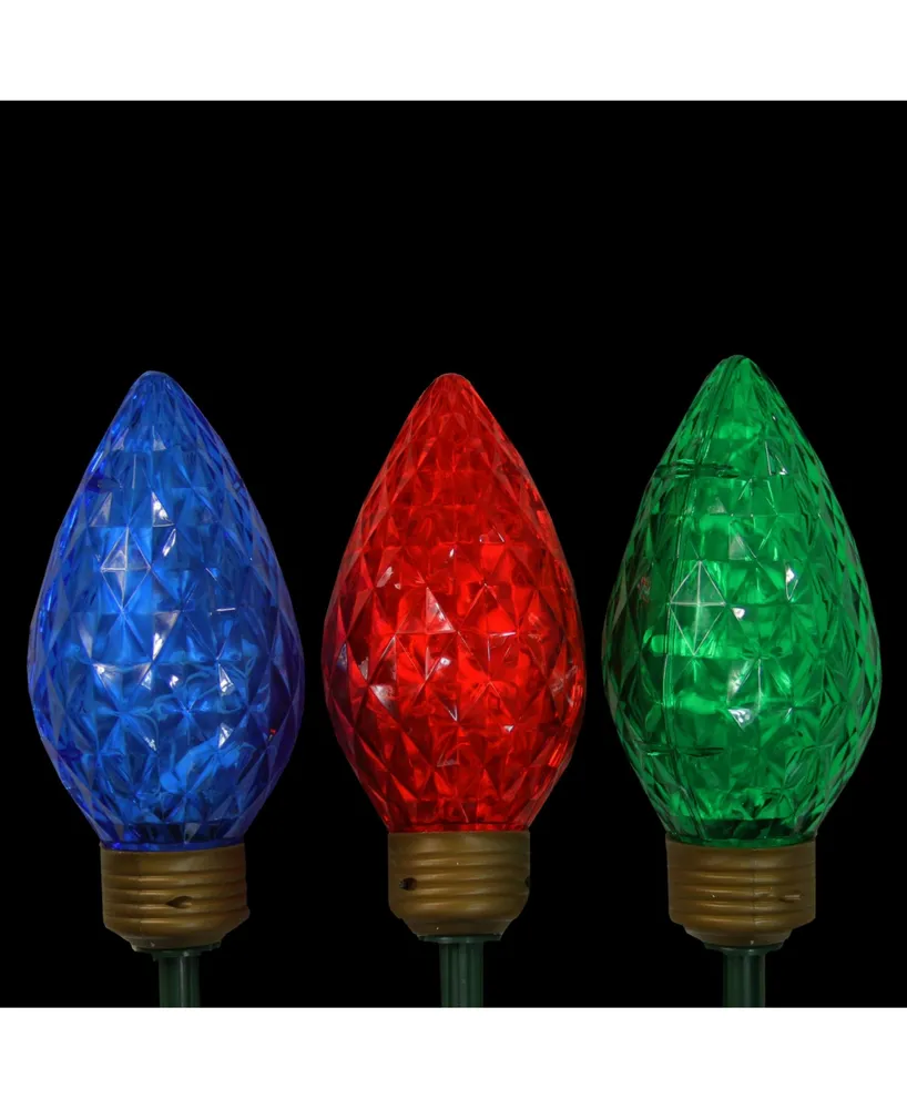 Northlight Led Jumbo Bulb Christmas Pathway Marker Lawn Stakes