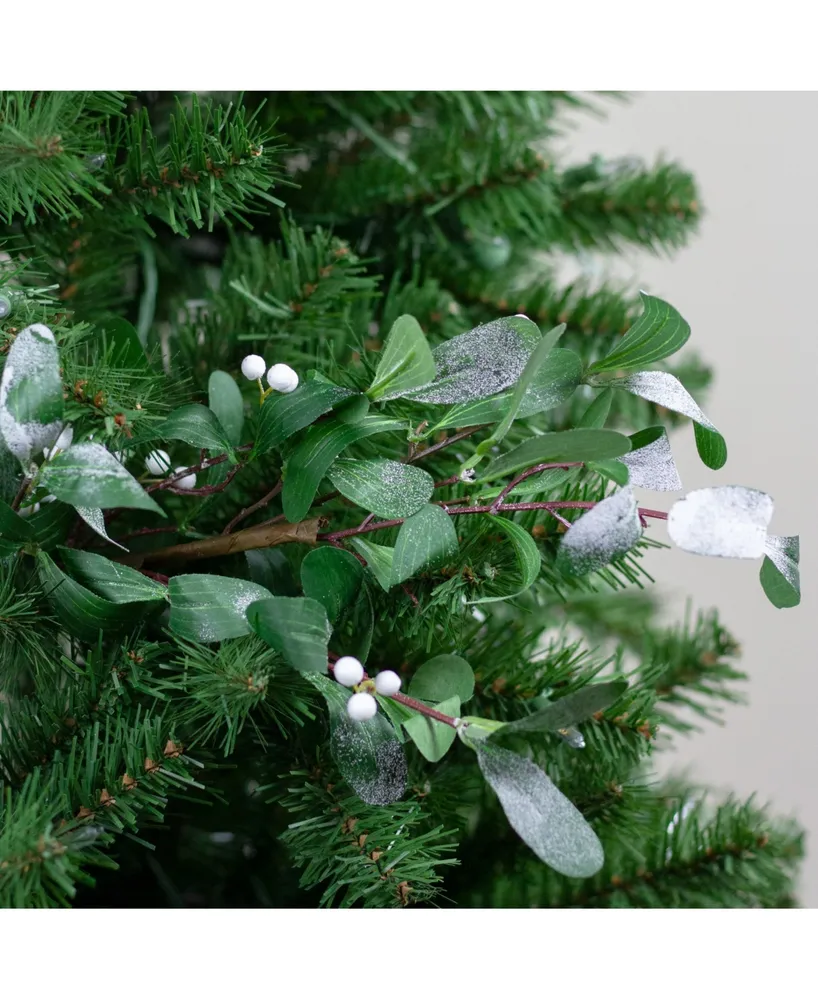 Northlight Snow Mistletoe Artificial Christmas Spray