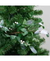 Northlight Snow Mistletoe Artificial Christmas Spray