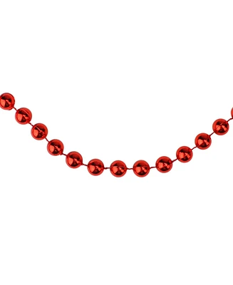 Northlight Shiny Round Beaded Christmas Garland