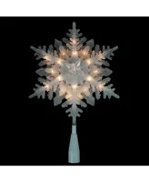 Northlight Pre-Lit Snowflake Christmas Tree Topper