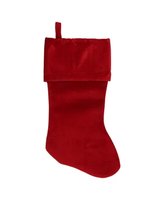 Northlight Traditional Solid Hanging Christmas Stocking
