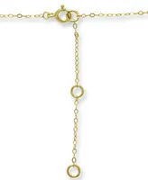 Giani Bernini Cubic Zirconia Pineapple Pendant Necklace in 18k Gold-Plated Sterling Silver, 16" + 2" extender, Created for Macy's