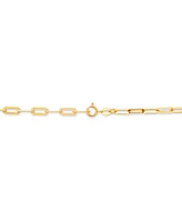 Giani Bernini Paperclip Link 18" Chain Necklace 18k Gold-Plated Sterling Silver or Silver, Created for Macy's