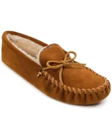 Minnetonka Men's Pile Lined Soft Sole Slippers