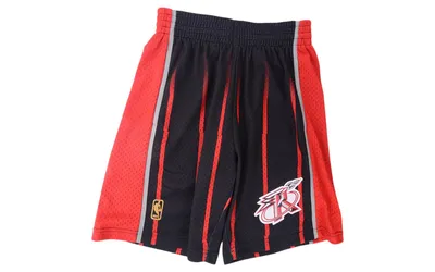 Mitchell & Ness Men's Houston Rockets Reload Collection Swingman Shorts