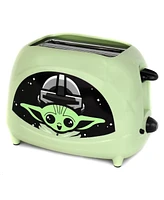 Uncanny Brands Star Wars The Mandalorian The Child 2-Slice Toaster - Toasts Baby Yoda onto Your Toast