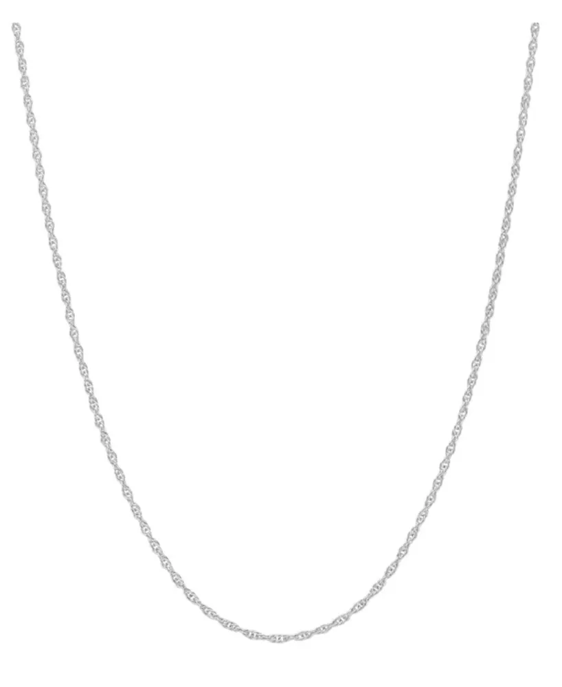 Chain Link 18" Necklace in Sterling Silver