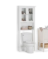 Simpli Home Acadian Space Saver Cabinet