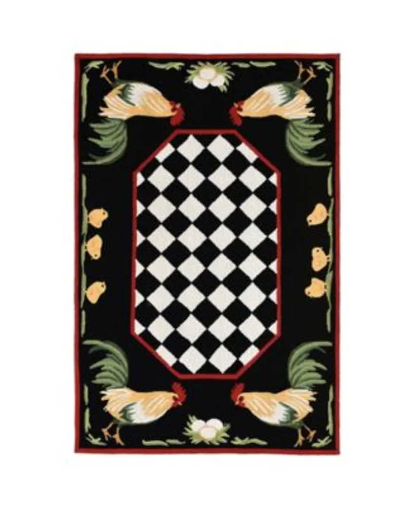 Liora Manne Frontporch Rooster Rug