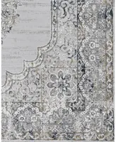 Closeout! Km Home Abbey KL32 Ivory 3' x 5' Area Rug