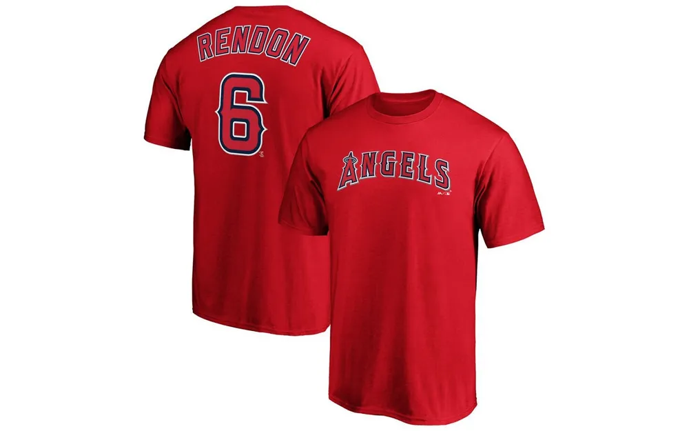 Infant Los Angeles Angels Mike Trout Nike Red Player Name & Number T-Shirt