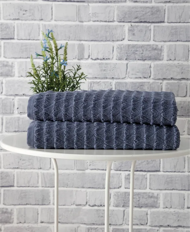 Loom + Forge Modern Turkish Cotton Bath Towel, Color: Cement - JCPenney