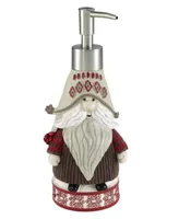 Avanti Christmas Gnomes Holiday Resin Bath Accessories