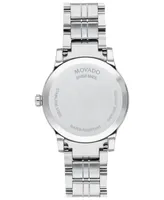 Movado Women's Swiss Stainless Steel Bracelet Watch 28mm