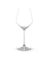 JoyJolt Layla White Wine Glasses, Set of 4