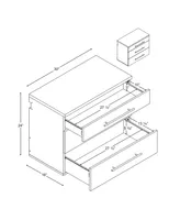 Prepac Hangups 3 Drawer Base Storage Cabinet