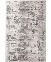 Portland Textiles Urban Exposure Mondamin Silver5' x 7'6" Area Rug