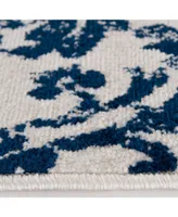 Portland Textiles Tropicana Seaisle White 5' x 7'3" Outdoor Area Rug