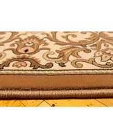 Portland Textiles Adriatic Elegant Ivy 7'10" x 11'2" Area Rug