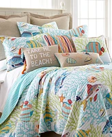 Levtex Beach Walk Coral Reef Fish -Pc. Quilt Set