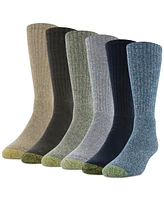 Men's 6-Pack Casual Harrington Socks