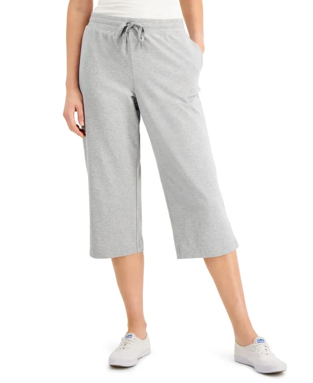 Karen Scott Women's Denim Comfort Capri Pants, Created for Macy's