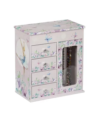 Mele Co. Liliana Girls Musical Ballerina Jewelry Box