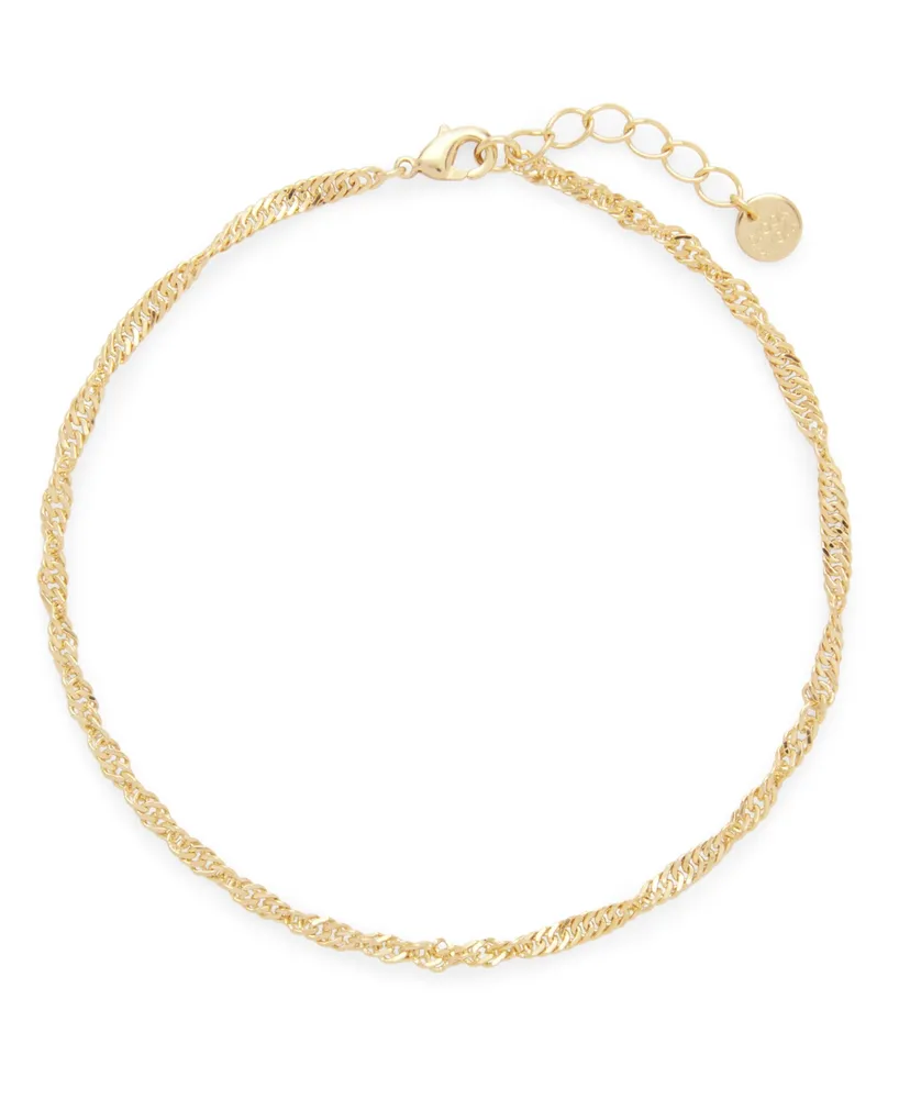 brook & york 14K Gold Plated Sophie Anklet - Gold