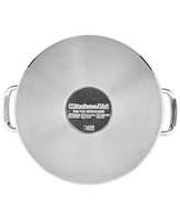 KitchenAid 3-Ply Base Stainless Steel 8 Quart Induction Stockpot with Lid