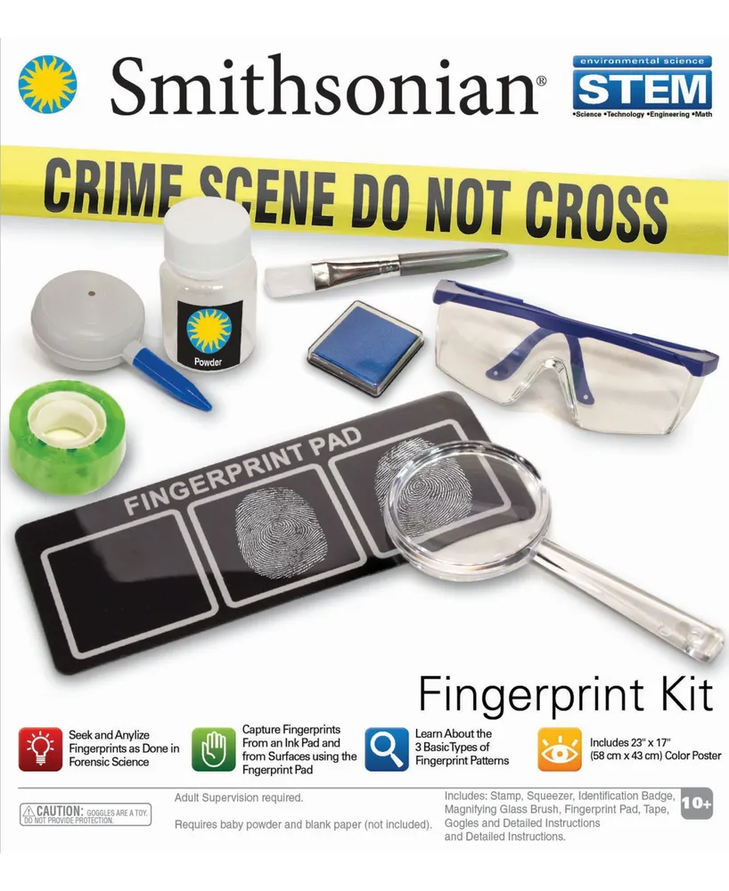 Nsi Smithsonian Finger Print Set