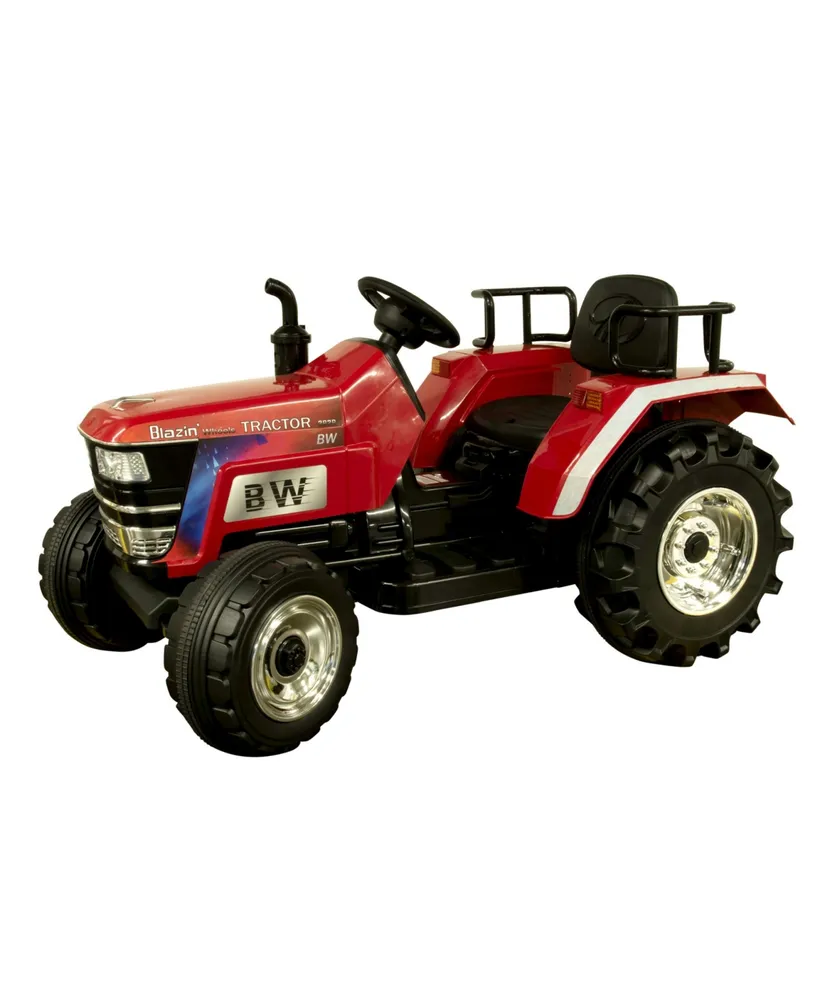 Blazin' Wheels 12 Volt Battery Operated Big Wheeled Tractor