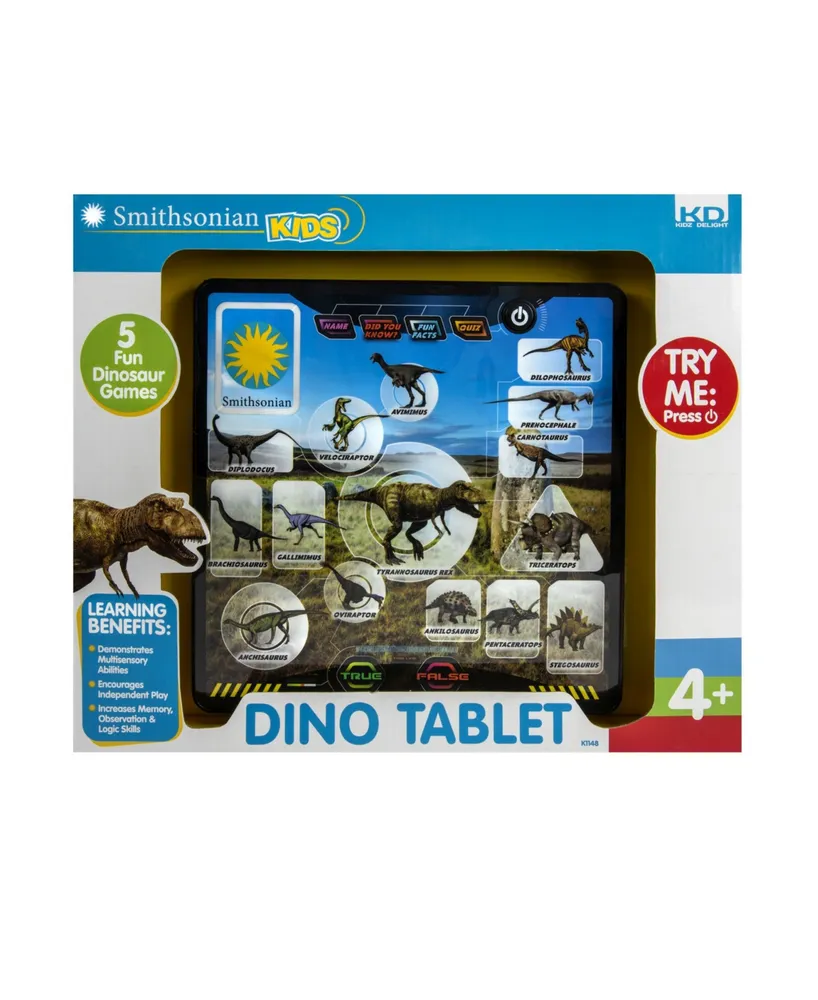 Kidz Delight Smithsonian Kids Dino Tablet