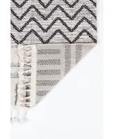 Momeni Odessa Ode-4 Gray 2'3" x 10' Runner Rug