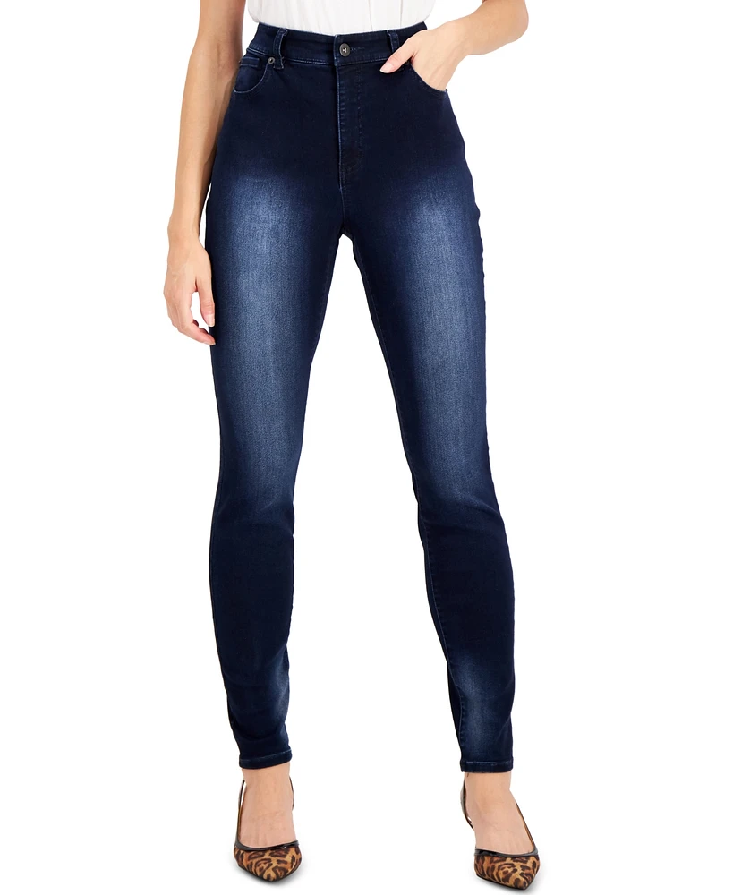 I.n.c. International Concepts Curvy High Rise Super Skinny Jeans, Created for Macy's
