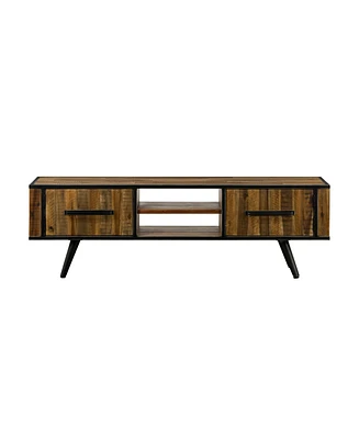 Armen Living Cusco Rustic Acacia Tv Stand