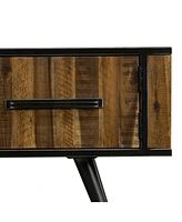 Armen Living Cusco Rustic Acacia Tv Stand