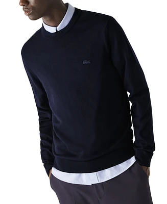 Lacoste Men's Wool Crewneck Sweater