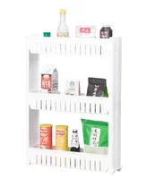 Vintiquewise Plastic Storage Cabinet Organizer