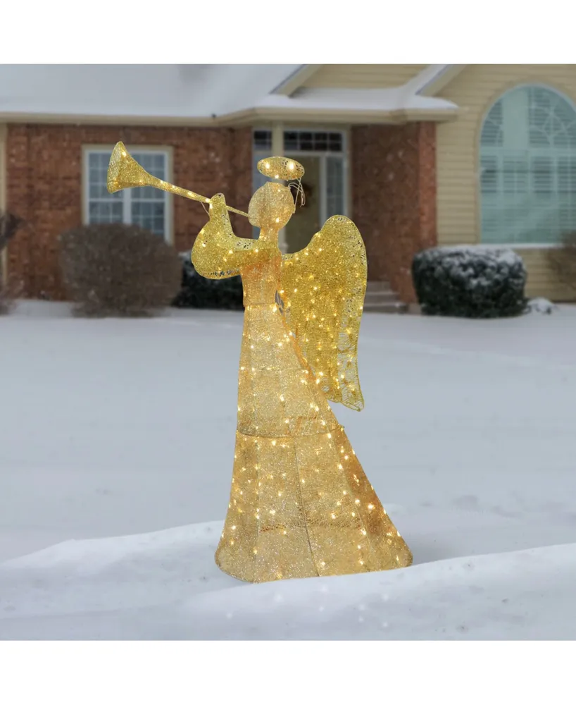 National Tree Company 60" Angel Decoration with Led Lights