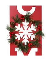 National Tree Company Winter Welcome Wall Art