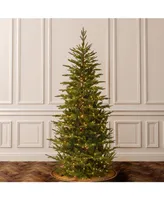 National Tree 7.5' Frasier Grande Slim Tree with 600 Clear Lights