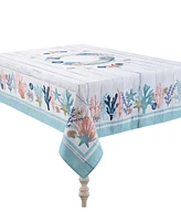 Laural Home Coastal Reef 70x144 Tablecloth