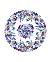 Laural Home Wild Garden 70 Round Tablecloth