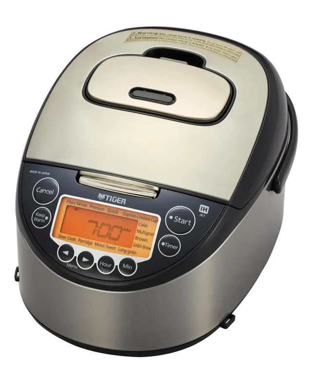 SPT 10-Cup Rice Cooker with Stainless Steel Body 